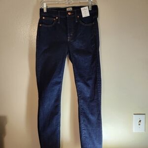 J Crew 9 Toothpick Jeans 27 New